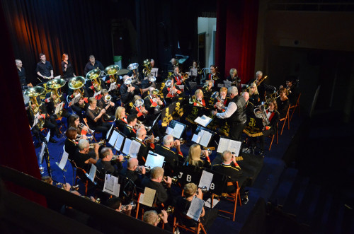 Massed Band with Just Brass
